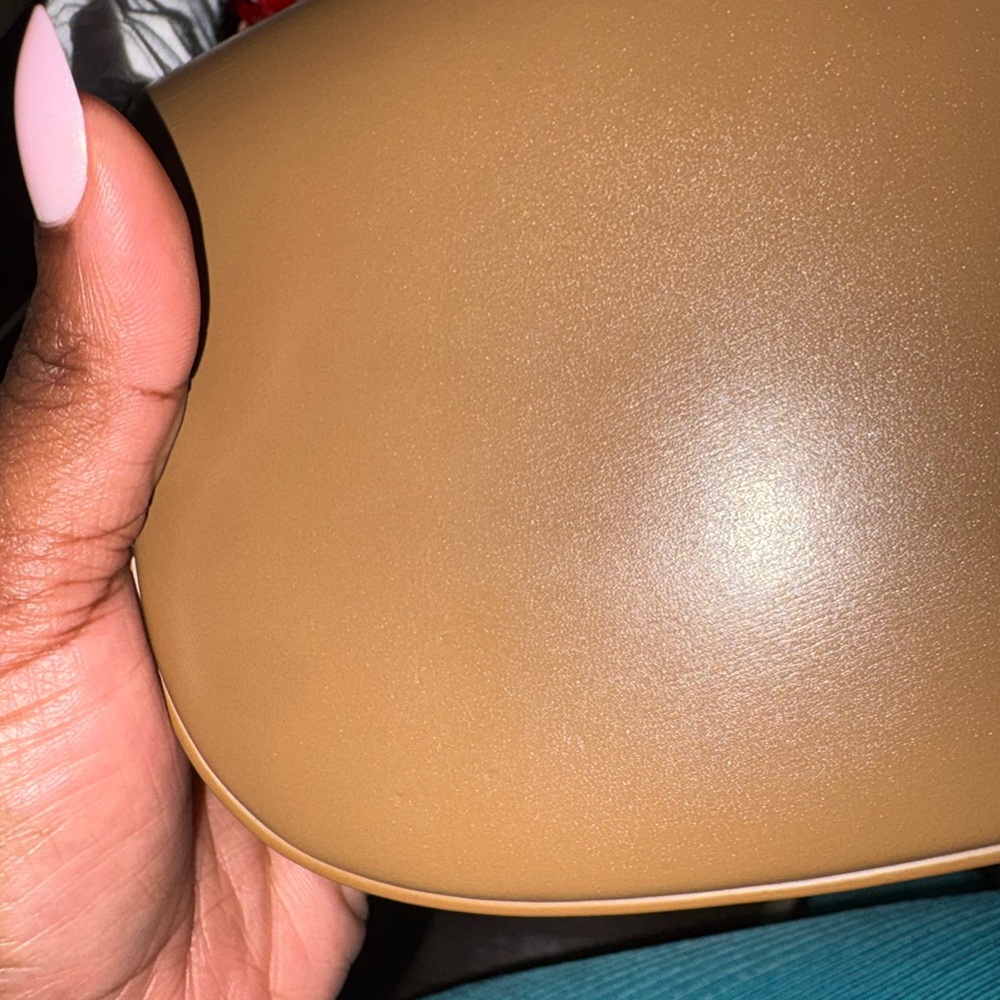 Saint Laurent Mini Voltaire Shoulder Bag — Dark Cork Calfskin — Retail $2500 - Picture 12 of 15